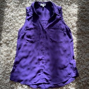 Express Purple Sleeveless Portofino